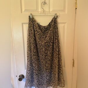 AE Mini Mesh High-Waisted Midi Skirt